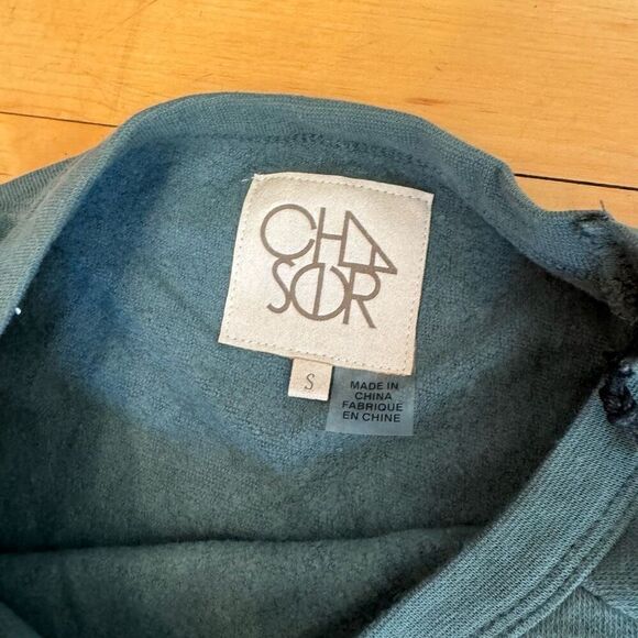 Chaser Long Sleeve Crew Neck Raglan Pullover size small m7 - Picture 3 of 5